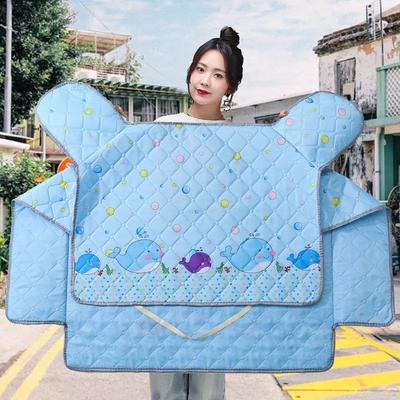 电动车挡风被夏季防晒防水遮阳罩电瓶摩托三轮车防风防雨春秋薄款