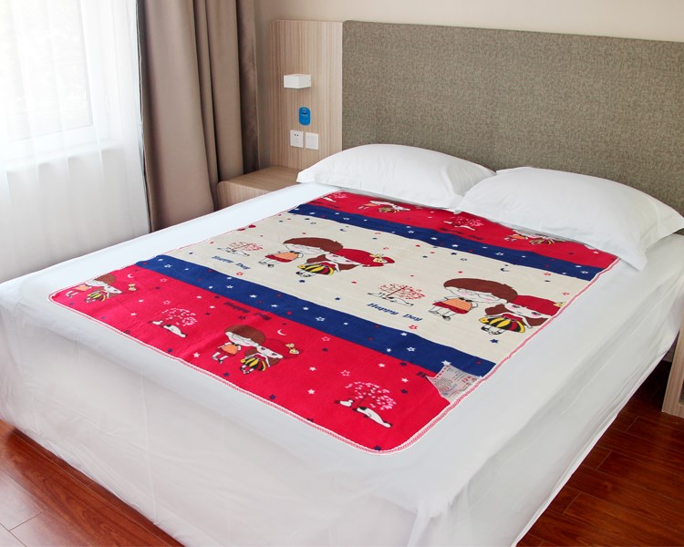 Single Double kiểm soát kép chăn điện nệm điện nhiệt mà không cần sức khỏe bức xạ và an toàn của con đực ẩm nữ ký túc xá sinh viên - Chăn điện bộ điều khiển chăn điện