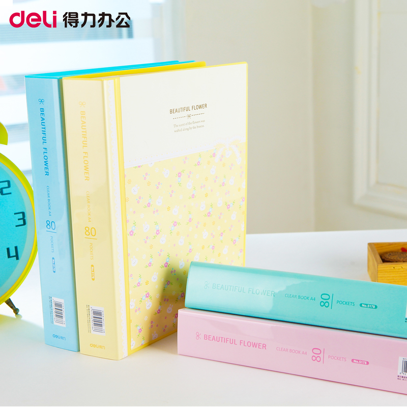 effective information book folder a4 folder multi layer student