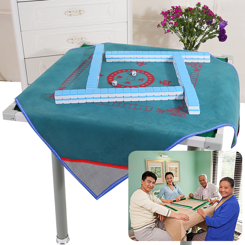 Miễn phí vận chuyển nhà máy trực tiếp lớn hộ gia đình câm còng chăn mạt chược khăn trải bàn một mét dày giảm thanh - Các lớp học Mạt chược / Cờ vua / giáo dục chip chơi bài