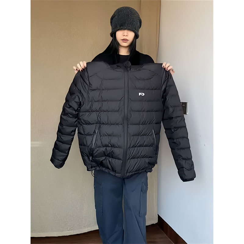 Trendy Brand Lightweight Cotton Jacket for Women, Autumn and Winter 2026 New Style, Retro Hooded Warm Cotton Coat, Student Outerwear Trendy Brand Lightweight Cotton Jacket for Women, Autumn and Winter 2026 New Style, Retro Hooded Warm Cotton Coat, Student Outerwear