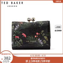 TED BAKER SPRING SUMMER LADY FASHION DELICATE FOREIGN AIR PRINTED SHORT Multilayer Money Clip 242884