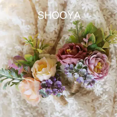 Spot Korean-style Western-style corsage wedding supplies photo props wedding travel tour