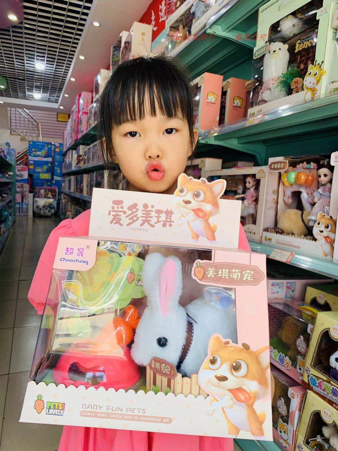 Ultra-Toy-Toys Love Multi-Beauty Ki Cute-Electric Cute Rabbit Fur Suede Dog Teddy Bibi Bear Golden Fur Dog And Other Pet Dogs