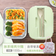 hộp com hâm nóng Lò vi sóng đặc biệt hộp ăn trưa ngăn lưu trữ hộp thủy tinh chịu nhiệt bát nhân viên văn phòng với gạo hộp cơm trưa kín bát có nắp - Hộp cơm điện sưởi ấm gào mên điện