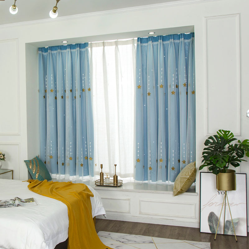 Hook-Type Curtains and Window Screens, No-Drill Installation, Modern and Simple, Suitable for Children's Princess Rooms, Trendy Adhesive Track for Bedroom Bay Windows
