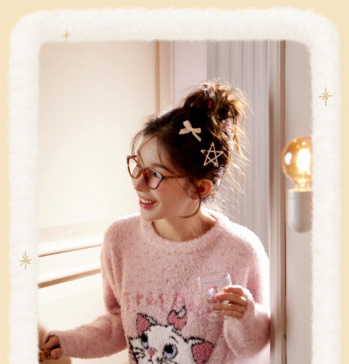  Дисней, демисезонная бархатная удерживающая тепло милая пижама, увеличенная толщина 