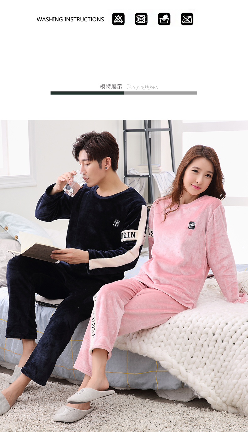 Pyjama mixte en Polyester Polyester  à manches longues - Ref 3005896 Image 12