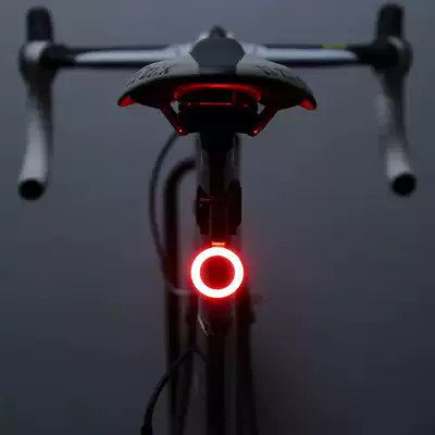 Bicycle tail light usb charging mountain car light night riding road car riding bright creative tail light equipment accessories