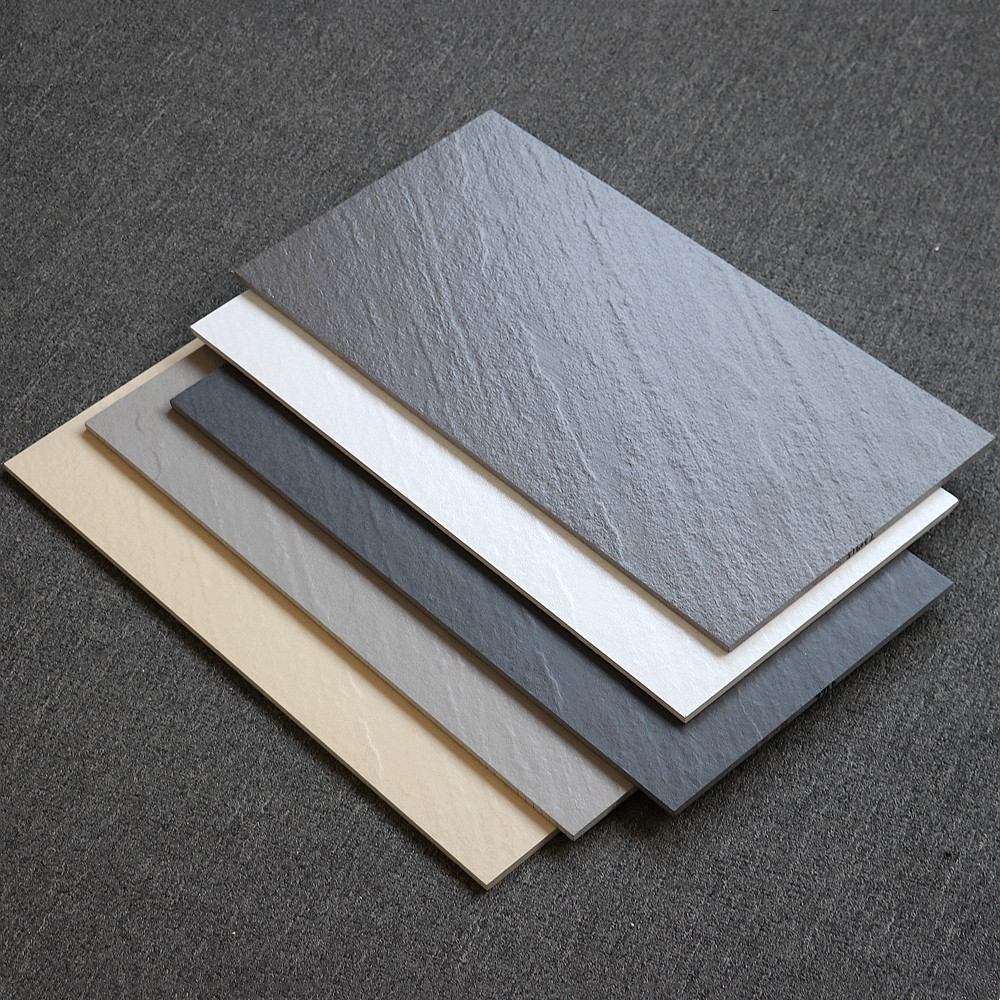 Outdoor sandstone tiles 300x600 Kitchen Make-up Room Wall Brick Grey Rock Plate Hemp Face Floor Tiles Courtyard Antique Brick