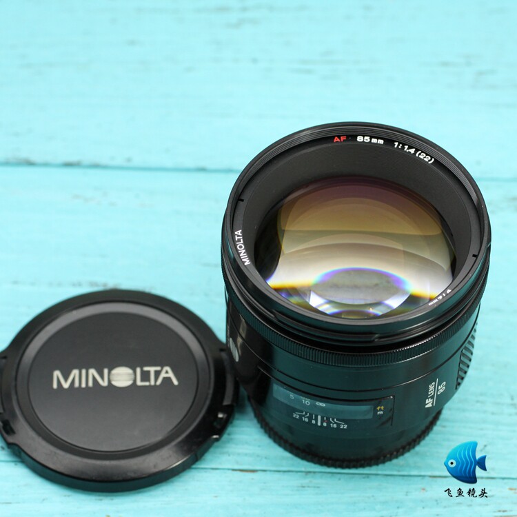 Minolta 85 1 4 portrait large aperture auto focus beauty focal length second-hand lens A7 available