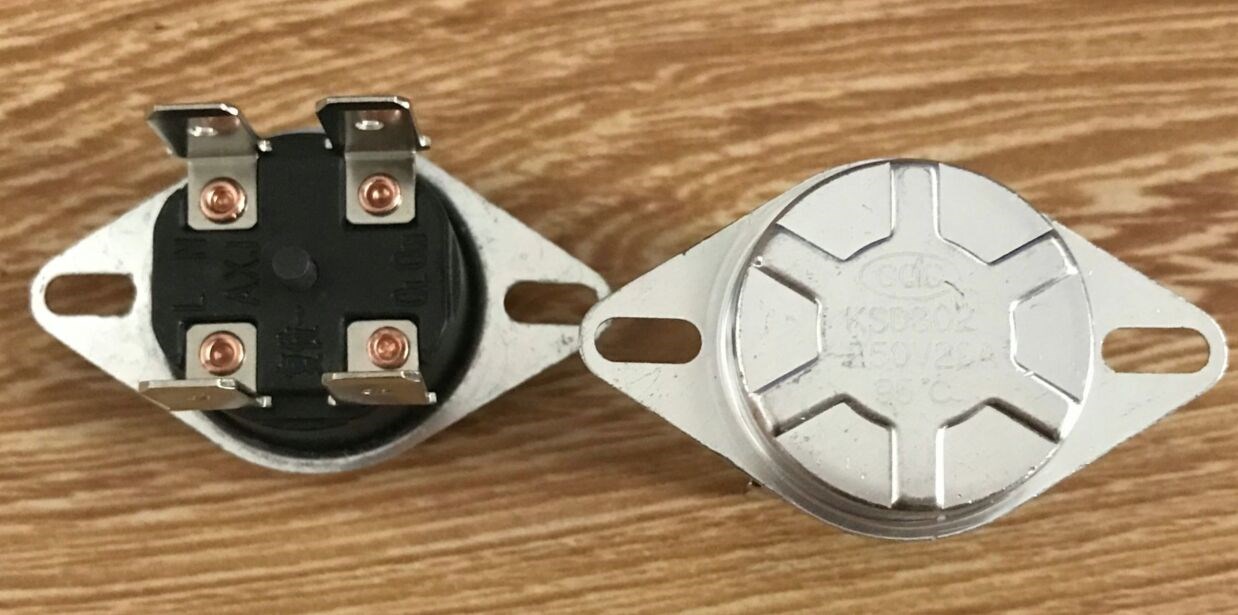 KSD302 KSD302 20A250V 75 degrees 85 degrees 95 90 95 degrees 4 feet round electric water heater limited temperature control