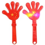 Светящаяся стрельба рука ежегодная встреча в вечернее собрание атмосфера концерт прудеров, Platty Palm, ладонь с огнями мигает рука стрельбы