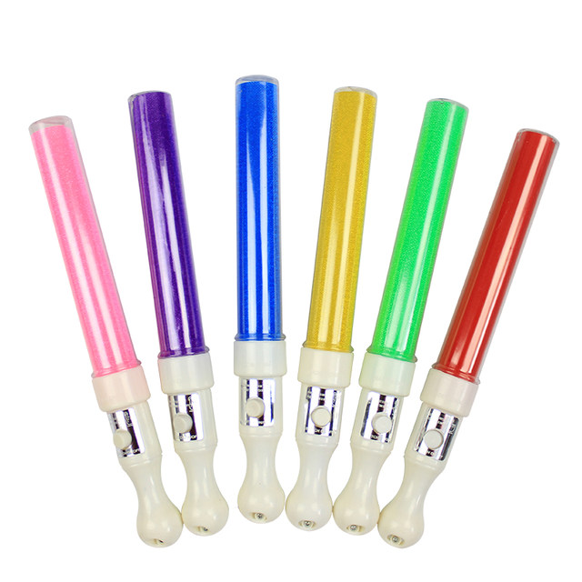 Glow stick concert party ບັນຍາກາດ props handheld luminous flash LED luminous stick short stick fluorescent stick