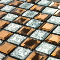 Чайное зеркало + белая бруцелла