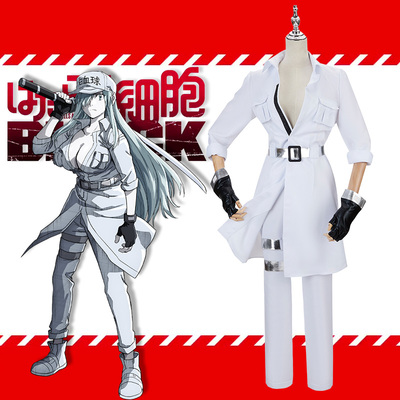 taobao agent 炫漫 Customized working cell white blood cell COS clothes white blood cell COSPLAY women's clothing containing hats
