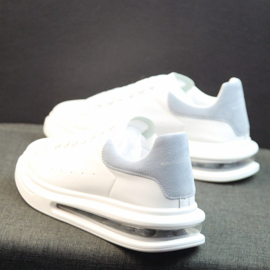 Hong Kong's Supreme men's shoes tide autumn breathable thick plate shoes sports casual white shoes