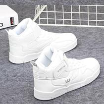 Hong Kongs Supreme men and womens shoes plus small white shoes sneakers high - gang shoes