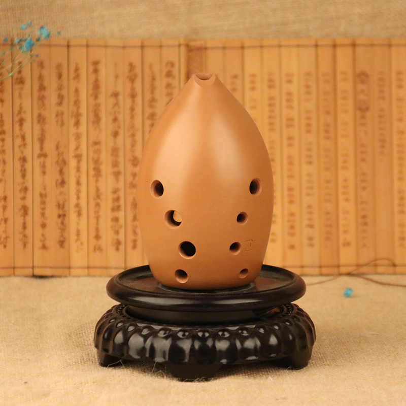 Chuyin Ten-hole Liyu adult student Taoyu professional performance beginner entry national musical instrument female dual-chamber portable