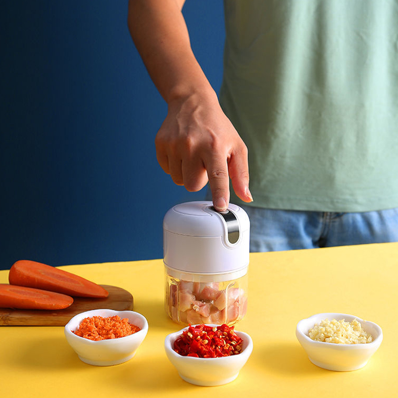 Wireless electric garlic puree Stir Garlic Machine Garlic Hibiscus Kitchen Mashed Garlic garlic Garlic Machine Automatic Stir Garlic Lara Garlic Household Small