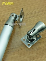 Stainless steel stair column movable shaking head accessories thickened stamping handrail bracket furniture accessories spot direct sale