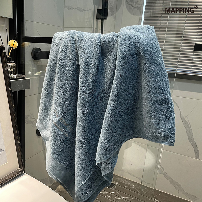 Hong Kong Mapping Pure Cotton Large Bath Towel, Skin-Friendly, Absorbent, Ultra-Soft, Low-Latitude Sunshine Cotton, Class A, 650g Hong Kong Mapping Pure Cotton Large Bath Towel, Skin-Friendly, Absorbent, Ultra-Soft, Low-Latitude Sunshine Cotton, Class A, 650g
