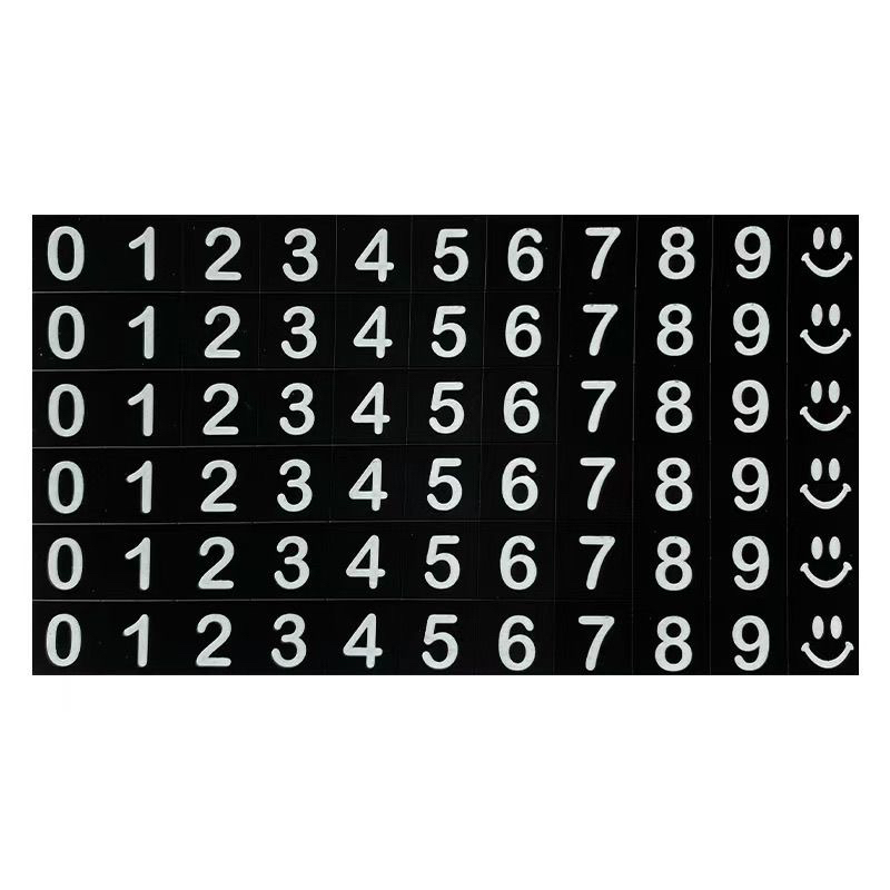 Temporary Parking Phone Number Plate Digital Accessories