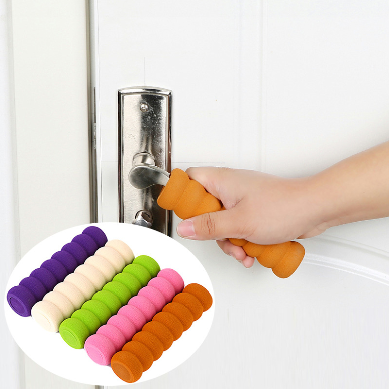 Door handle jacket Anti-collision cushion protective sleeve 2 Only fit children Safe Silicone Door Handle Suite Door Handle Anti-Touch