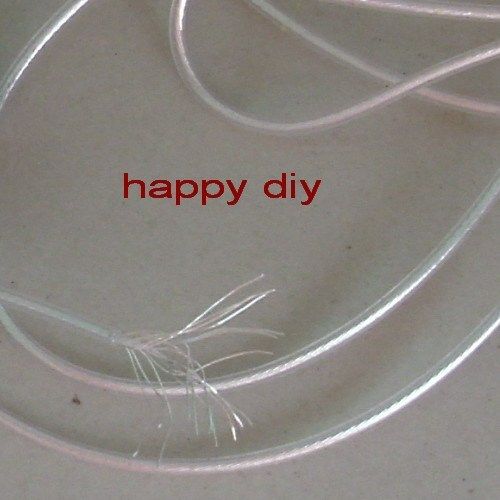 10 m up 7 fold transparent Teflon silver plated line signal wire ear machine line outer diameter 1MM