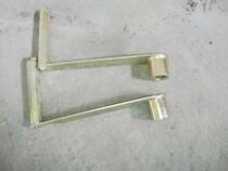 Gate manual hoist crank flat push side crank hand electric screw hoist door Channel special flap door