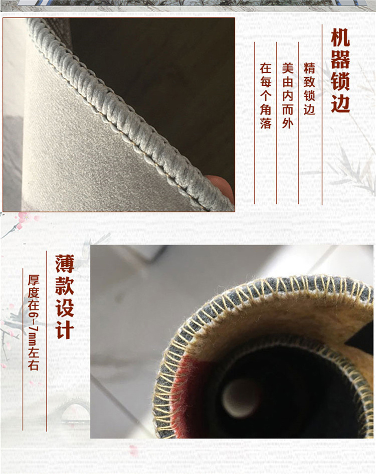Hành lang ba chiều 3d lối đi thảm gia đình biển cầu thang vào lối vào hiên chống trượt thảm có thể được tùy chỉnh cắt - Thảm thảm lót sàn nhà