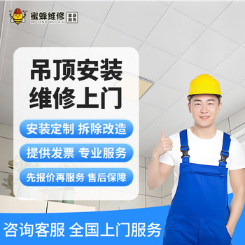 On-Site Ceiling Repair and Installation Services for Integrated Ceilings, Including Aluminum Grid, Gypsum Board Restoration, Renovation, and Refurbishment