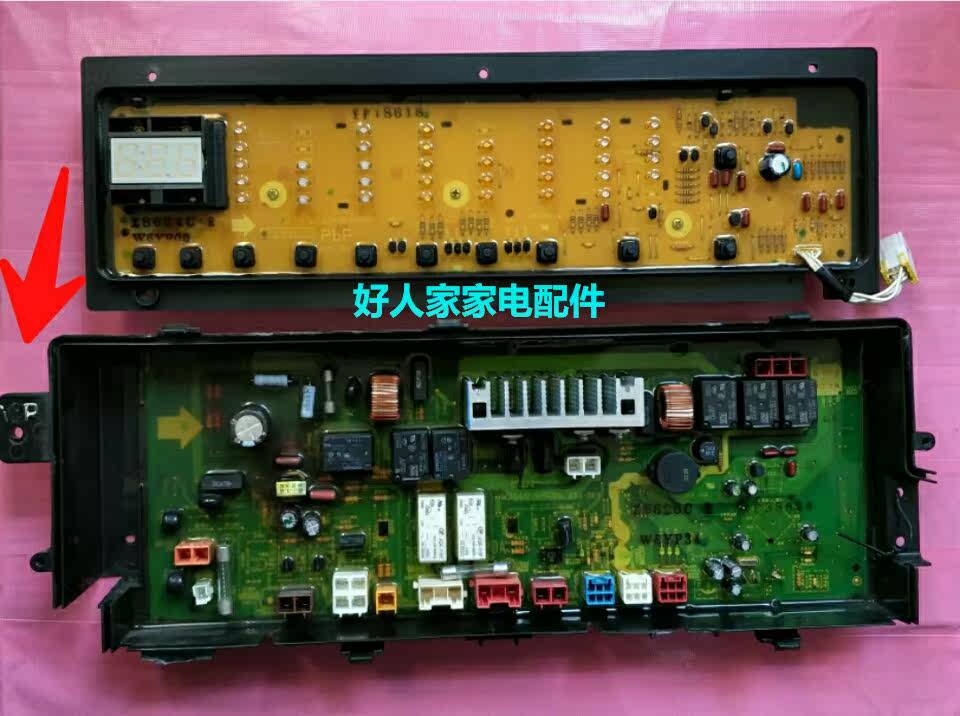 Panasonic drum washing machine XQG60-V61GS GW AS AW 62NS NW original board display panel
