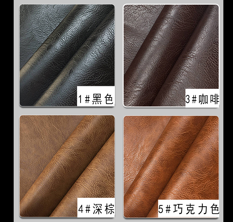 Crazy ngựa da nhân tạo vải thủ công tự làm sofa mềm gói vải xe không thấm nước ghế pu mô phỏng da chất vải nỉ cotton