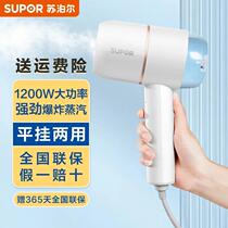 Mini electric iron Home steam Handheld spray water vapour hanging bronzed and hot fighting clothes electric transport bucket portable ironing machine