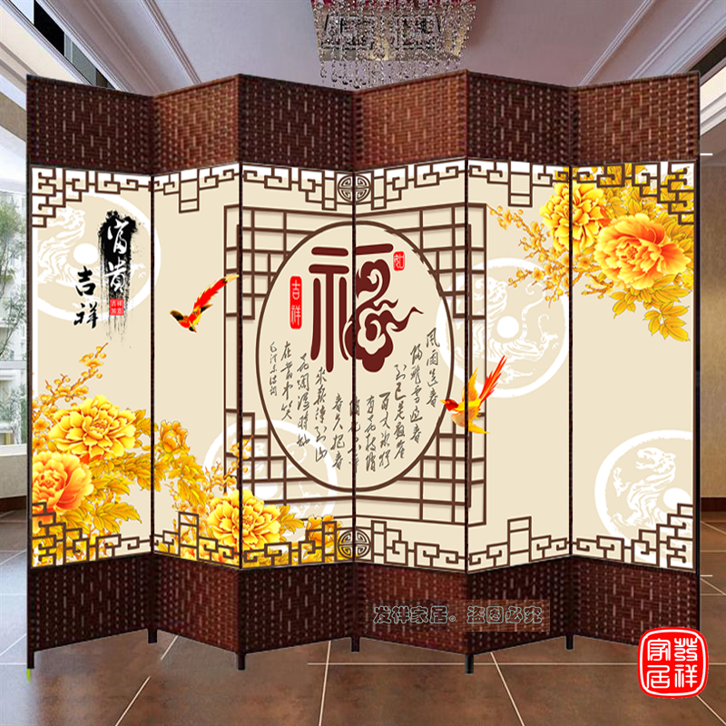 Trung Quốc màn hình phân vùng phòng khách sạn hai mặt văn phòng di động gấp thẩm mỹ viện thời trang đơn giản hiện đại màn hình gấp - Màn hình / Cửa sổ vách ngăn phòng thờ bằng gỗ