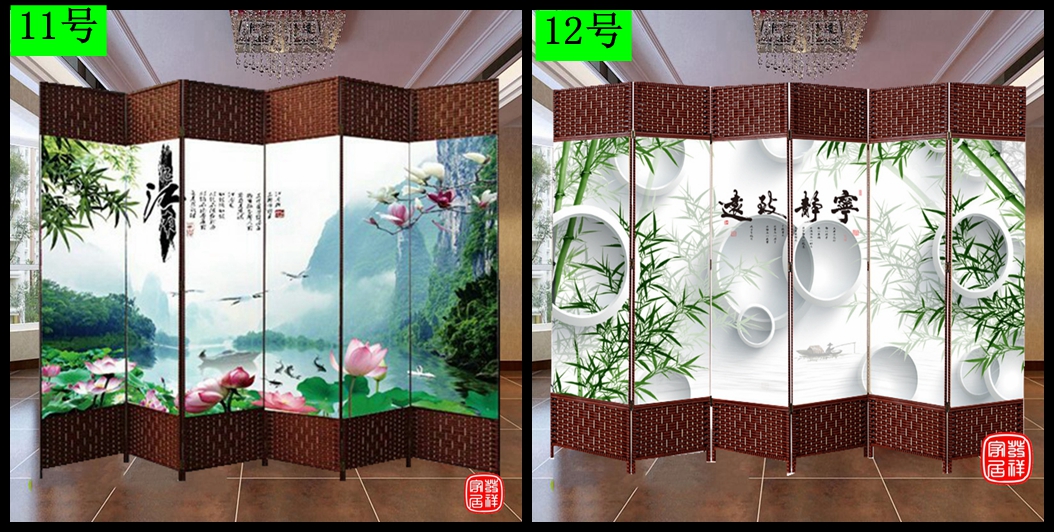 Trung Quốc màn hình phân vùng đơn giản gấp phòng khách hiên tường di chuyển màn hình gấp đơn giản văn phòng hiện đại màn hình gỗ rắn - Màn hình / Cửa sổ kệ ngăn phòng khách