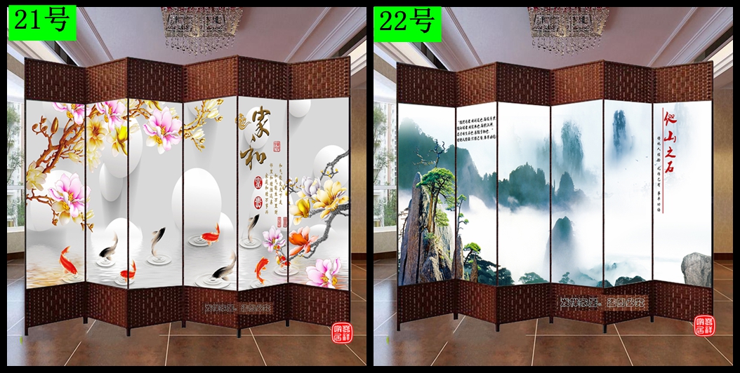 Trung Quốc màn hình phân vùng đơn giản gấp phòng khách hiên tường di chuyển màn hình gấp đơn giản văn phòng hiện đại màn hình gỗ rắn - Màn hình / Cửa sổ kệ ngăn phòng khách