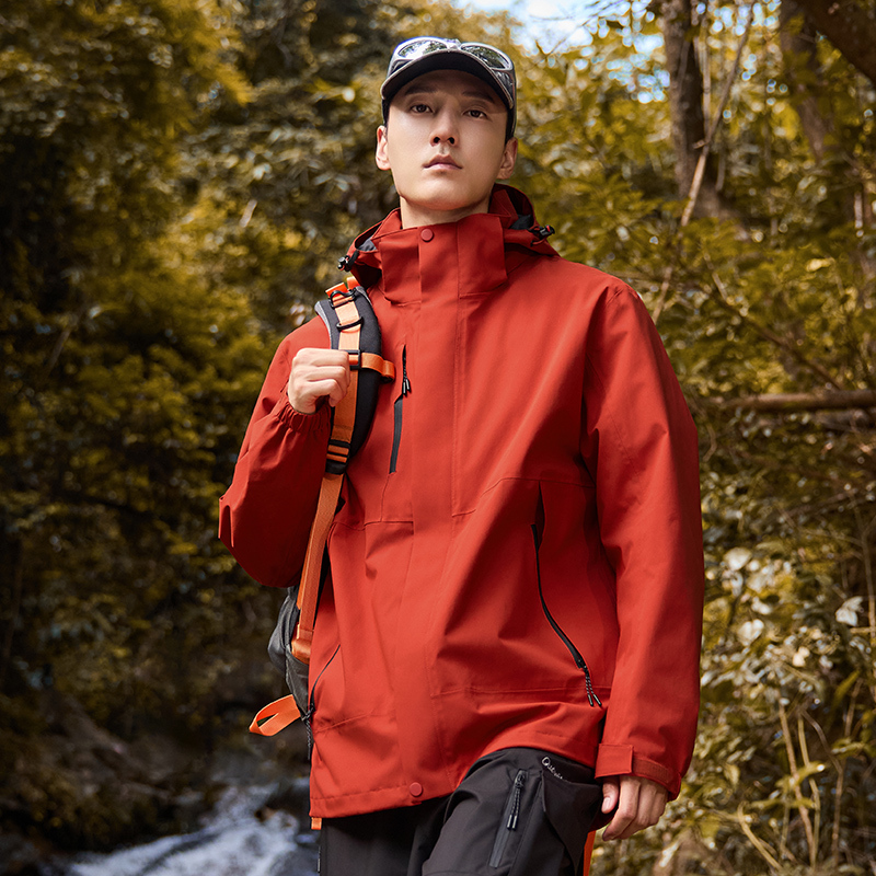 Tyson Wolf Rc06 Fully Heat-Sealed Protective Outdoor 2025 New Model Water-Repellent, Windproof, and Warm 3-in-1 Jacket