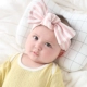 Bé gái đội mũ công chúa dễ thương tai thỏ headband bé gái 0-6-12 tháng dây buộc tóc vải