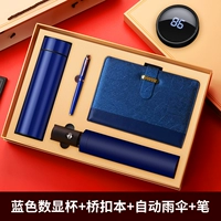4 -peece Set/Blue Smart Cup+Pen+Bridge Bugle+виниловая зонтика