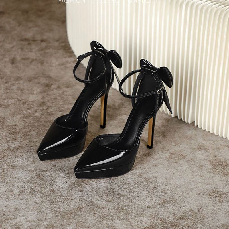Super High Heels for Women, Stiletto Heel 12cm, Waterproof Platform, Sexy and Elegant, Formal Shoes, Shallow Patent Leather, Comfortable Pointed Toe Sandals Super High Heels for Women, Stiletto Heel 12cm, Waterproof Platform, Sexy and Elegant, Formal Shoes, Shallow Patent Leather, Comfortable Pointed Toe Sandals