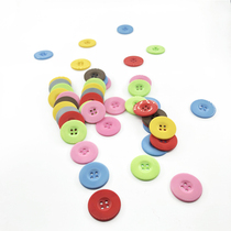 Round button 25MM overcoat buckle 28MM color wide side button sweater buckle handmade paste button