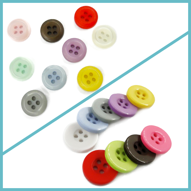 Color button round button handmade DIY upholstered painting nursery handbutton flower material bag ring creation 