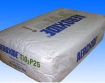 Evonik Degusai titanium dioxide AEROXIDE TiO2 P25 Fumed nano titanium oxide white powder