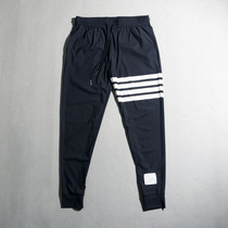 Ice silk new summer thin mens sports casual pants slim waist small foot ankle-length pants youth pants