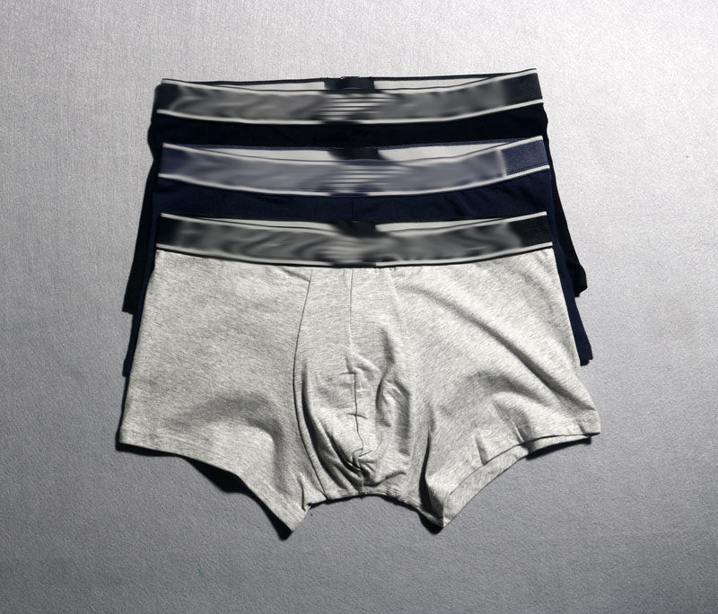 Gifts for gifts Men's underwear New products Seasons can be worn in men's underpants close-fitting four-corner pants cotton 4-corner pants
