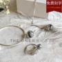 Baby Baby Baby Hair Shining Lưu niệm S925 Sterling Silver Bracelet Bracelet Mặt dây chuyền Vòng cổ DIY - Quà lưu niệm cho bé / Sản phẩm cá nhân quà sinh nhật cho bé gái 10 tuổi