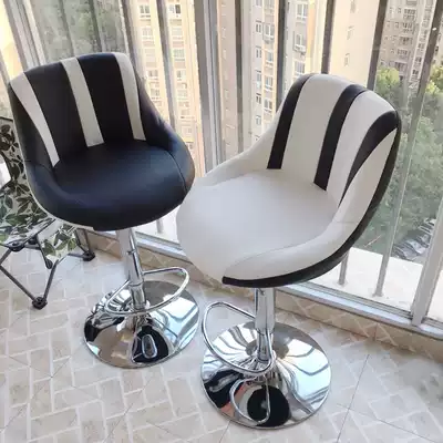 Modern minimalist lift bar chair bar chair backrest bar chair high stool high stool bar stool bar stool front bar chair home