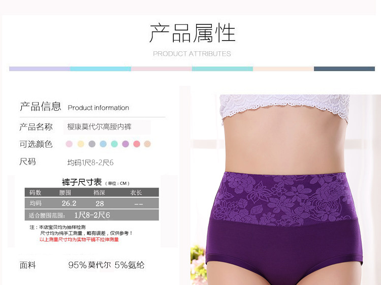 Slip jeunesse en coton - Ref 639403 Image 8